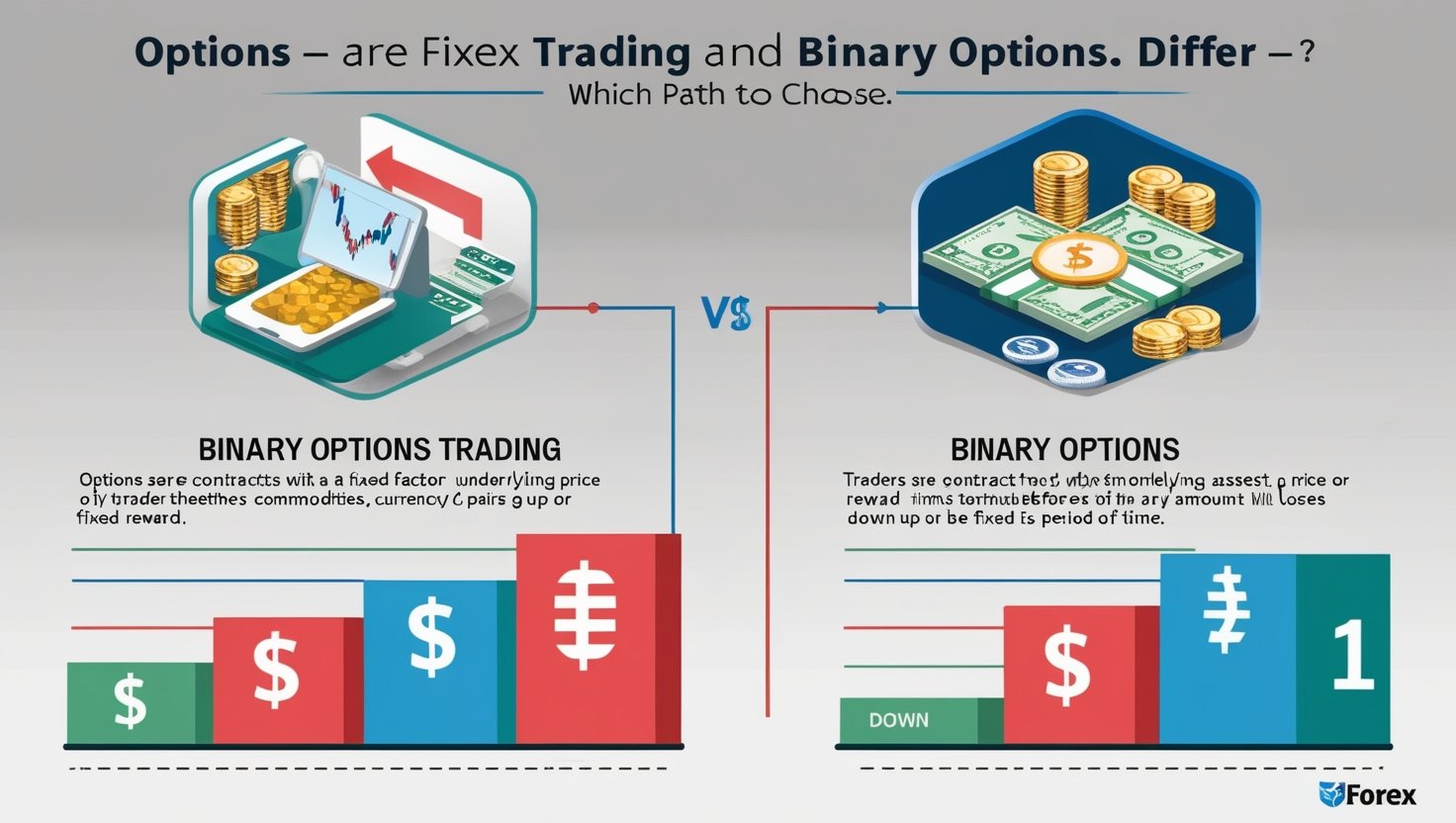 Negociação de Forex e Opções Binárias: Diferenças e Conexões