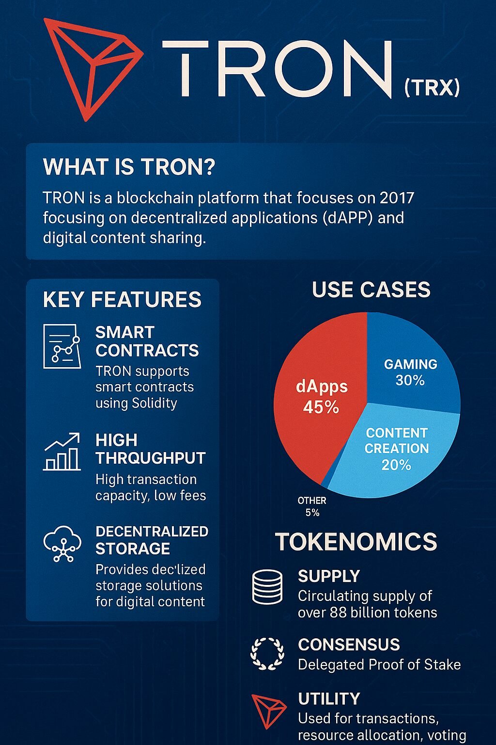 O Que é o TRON (TRX) e Por Que Ele Importa